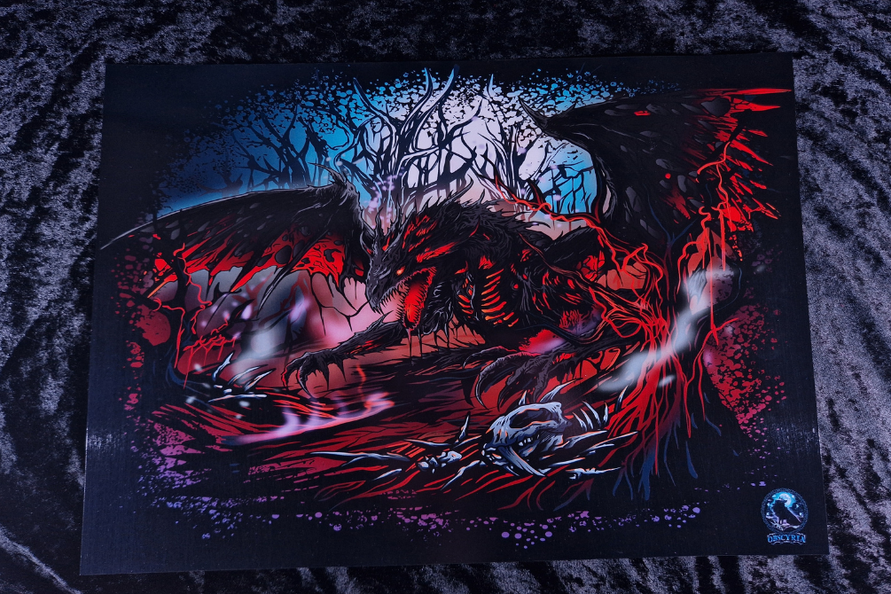 Schwarzfluch Drache Wandfragment
