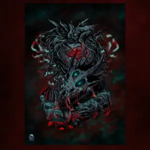 Dornschädel der Dämmerbrut - Scherbenfall Edition - Wandfragment